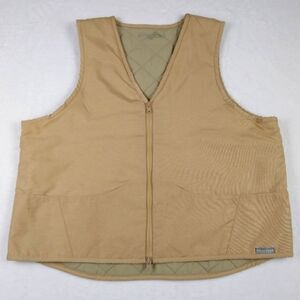 Men's Silver Eagle Outfitters Cooling Vest, Tan XXL, Biker Outdoor Enthusiast